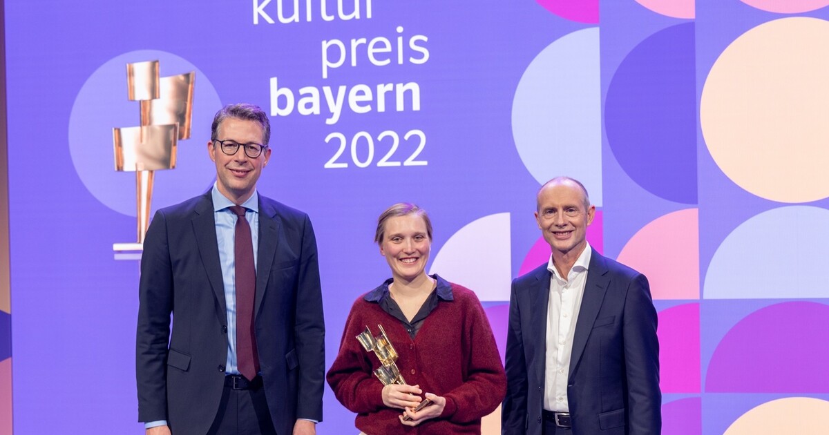 Kulturpreis Bayern 2022 Ehrung für Dr Dorothea Taube von der